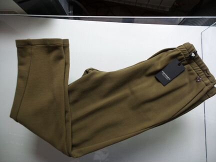 Новые брюки Twin-set хаки хлопок оригинал