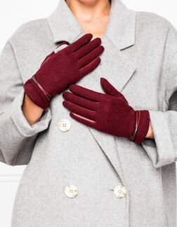 Перчатки eleganzza touch IS0150 bordo р. 6,5 и 7