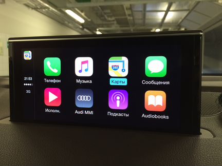 Audi Smartphone Interface-CarPlay и Android Auto M