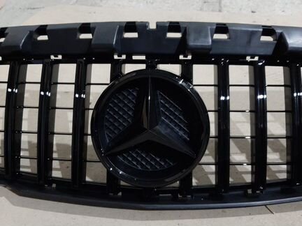 Mercedes CLA W117 решетка радиатора AMG GT black
