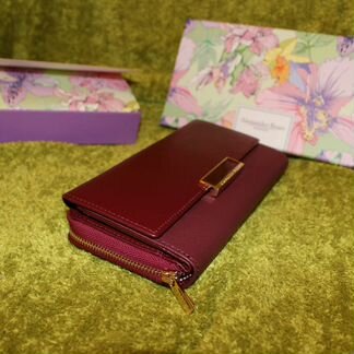 Новый кошелек Alessandro Beato из натуральной кожи