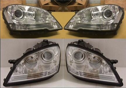 Фара для Мерседес В164 Мл (05-11) рест дорест