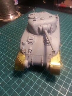 Шерман в масштабе 1/35