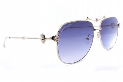 Солнцезащитные очки Alexander Mqueen Gold New 2019