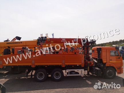 Кму Fassi MVF S1556 на шасси камаз 65115