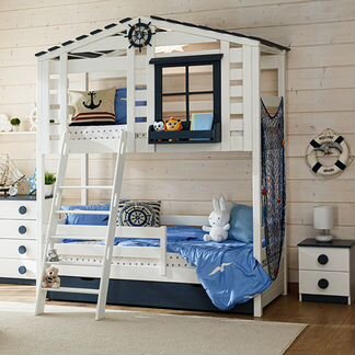 Детская двухъярусная кровать