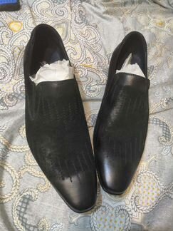 Туфли с удлинённым носом ботинки мужские