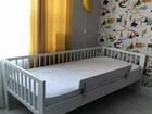 Кровать детская с пружинным матрасом IKEA