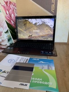 Ноутбук asus К53Е полный комплект