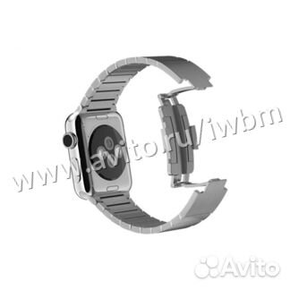 Стальной браслет 38/40 для Apple Watch серебристый