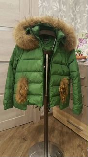 Пуховик с мехом