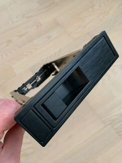 Cалазки для HDD 3.5 в отсек 5.25, SATA, чёрные