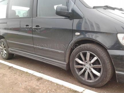 Накладки на пороги Neodezign на Мерседес Вито W638