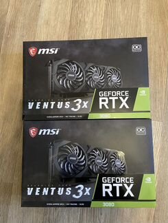 Видеокарта rtx 3080 MSI Ventus 3x 10g