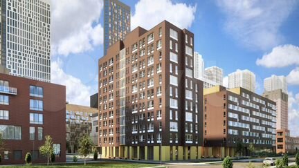 3-к квартира, 109.6 м², 2/35 эт.