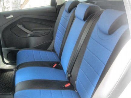 Модельные чехлы Форд Куга 2 из экокожи