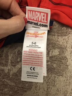 Костюм человека паука. 5-6 лет, 116 см