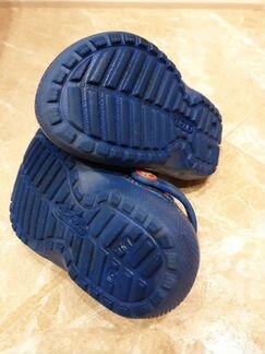 Утеплённые сандалии crocs с7 (24р-р, 14см)