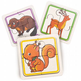 Деревянные пазлы / детские пазлы