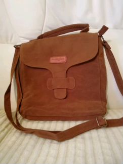 Сумка женская, через плечо. Рыжая