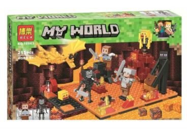 Наборы Лего Майнкрафт