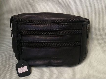 Сумка н/кожа на пояс, барсетка, банан