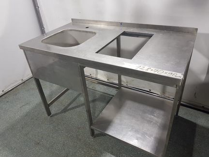 Мойка раковина рукомойник нержавейка 128 х 70 х 90