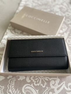 Чёрный кошелёк Coccinelle оригинал