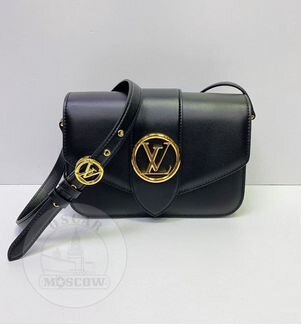 Новая сумка женская LV Pont 9 Louis Vuitton черная