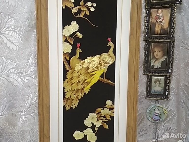 Картина из соломки