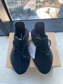 Yeezy Boost 350 V2 Core Black/ Core Black / Red