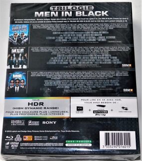 Люди в черном: Трилогия (3 UltraHD+3 Blu-ray)