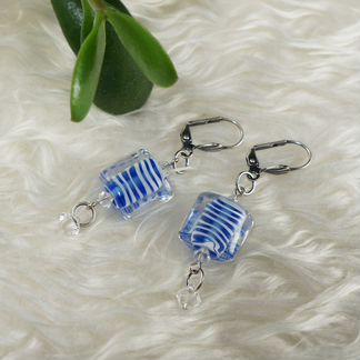 Серьги Морские (лэмпворк)
