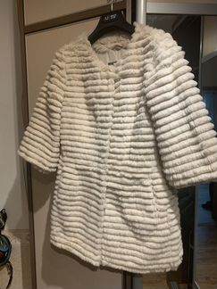 Меховой жилет из кролика