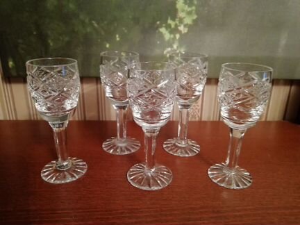 Рюмки хрустальные