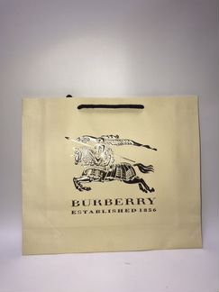 Оригинальные пакеты Burberry