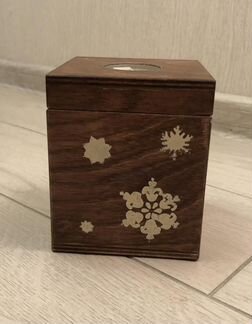 Шкатулка-подсвечник