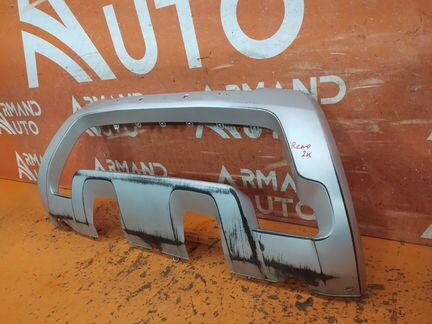 Накладка бампера передняя Renault Duster 1 2015-Нв