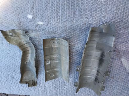 Защита глушителя Ниссан Тиида Nissan Tiida