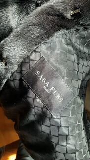 Шуба норковая с капюшоном 48-50