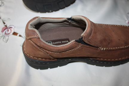 Туфли нубук коричневые