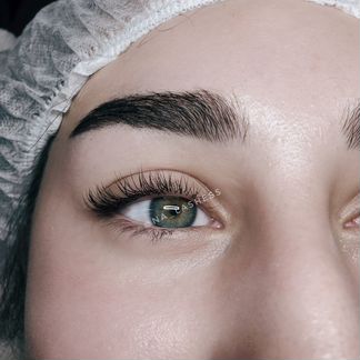 Наращивание ресниц(классика/объём)