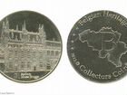 Бельгийский сувенирный туристический жетон