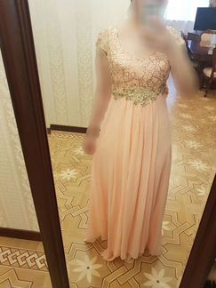 Вечернее платье в пол 44 размер