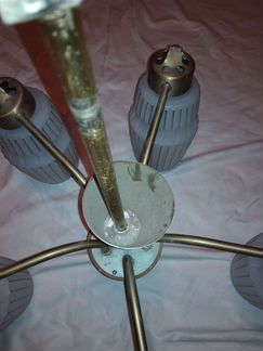 Люстра СССР пятирожковая