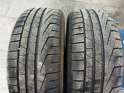 Четыре шины 225 50 R17 Pirelli Winter 210 износ 25