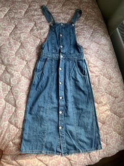 Джинсовый сарафан Zara