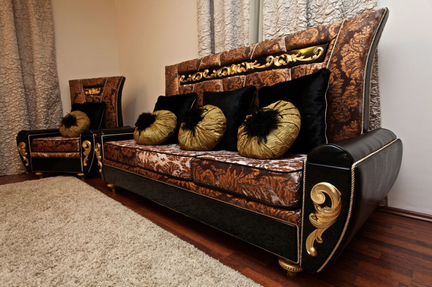 Мягкая мебель. Гламурный арт-деко