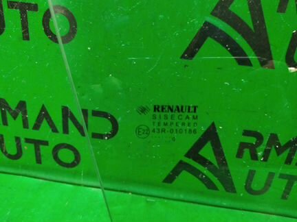 Стекло двери переднее правое Renault Sandero 2