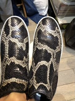 Moncler оригинал слипоны высокие питон женские